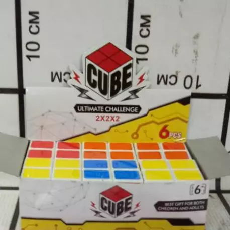 Кубик Рубика (2x2) в боксе 6 шт 2188-16