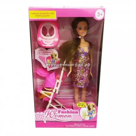 Кукла Барби с коляской 8213-2
