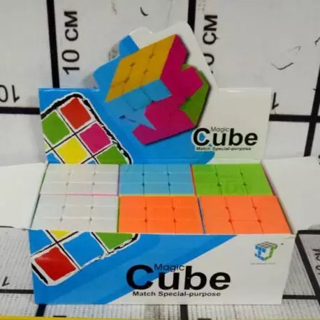 Кубик Рубика (3x3) в боксе 6 шт 2188-3-7788-3