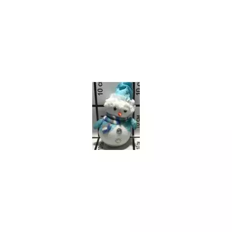 Фигурка светящийся Снеговик в упаковке 10 шт 443