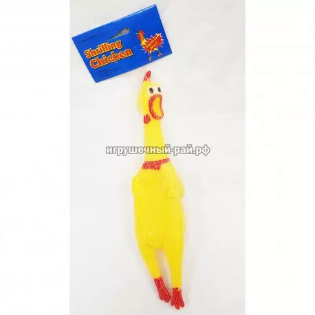 Резиновая игрушка Курица-пищалка (32 см) 908309