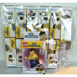 Конструктор Миньоны в упаковке 12 шт 3D29901