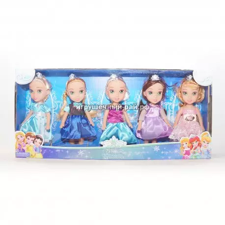 Куклы Принцессы набор из 5 шт 8097