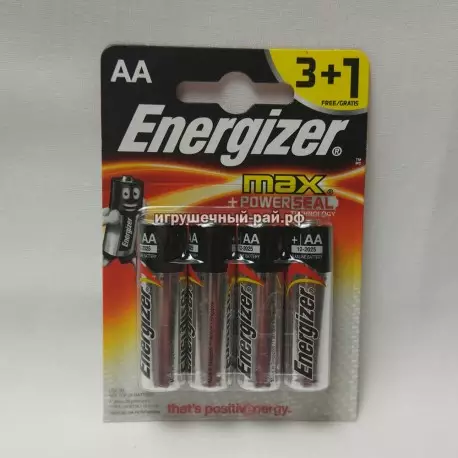 Батарейки алкалиновые Энерджайзер (Energizer) AA (уп. 96 шт) 1058
