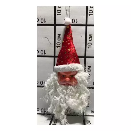Ёлочная игрушка Дед Мороз в упаковке 10 шт NG-006