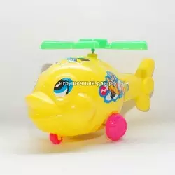 Пластиковый вертолет в упаковке 10 шт 601