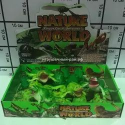 Резиновые лягушки в боксе 20 шт 1865-26