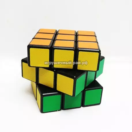 Кубик Рубика (3x3, наклейка) в боксе 6 шт 20423-3