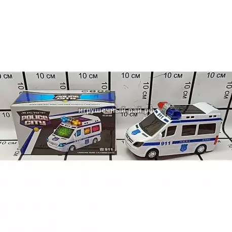 Машинка крутилка Полиция SW-9880-89-899