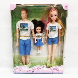 Куклы Барби (набор из 2 шт с ребёнком) XH11A