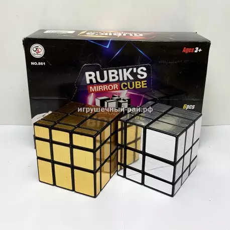 Кубик Рубика "Зеркальный" в боксе 6 шт 861 (2)