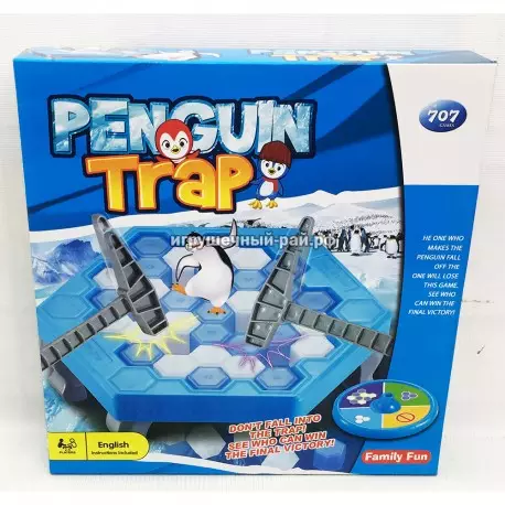 Настольная игра "Спасти пингвина (Тонкий лёд)" 707-85