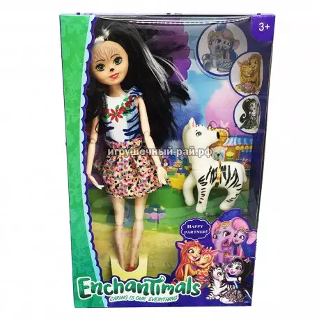 Куклы Зачарованные Энчантималс (набор из куклы с питомцем) 8210 (3)
