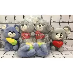 Мягкая игрушка Мышка (упаковка из 6 шт) 612-3