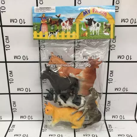 Домашние животные в упаковке N588-7