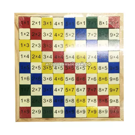 Деревянная игрушка "Математика" 93-63 (2)