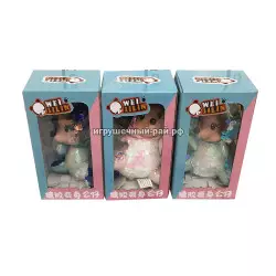 Игрушка Мышка с пайетками в боксе 12 шт 1264-3