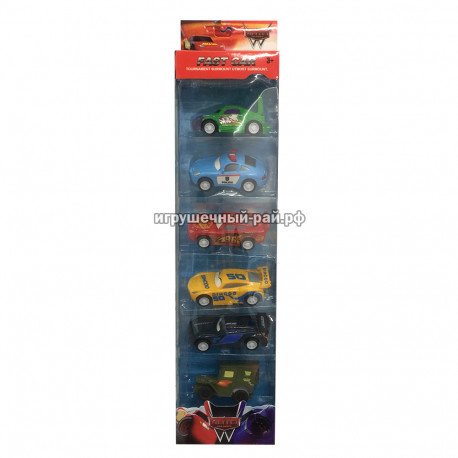 Машинки Тачки (набор из 6 шт) Z8