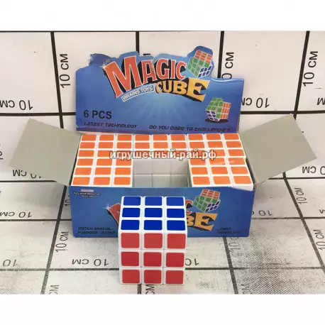 Кубик Рубика в боксе 6 шт 8071