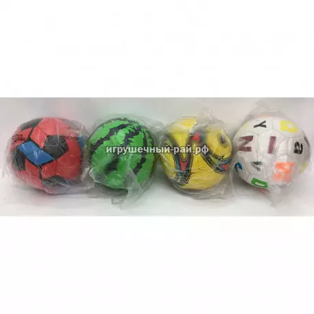 Футбольный мяч (диаметр 15 см) в ассортименте XZQ-2