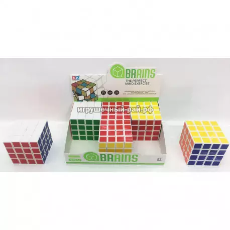Кубик Рубика 4X4 (размер 6*6*6 см) в боксе 6 шт 8824-1