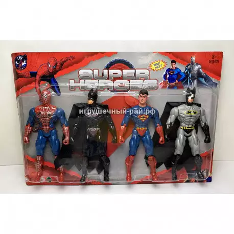 Фигурки Супер-герои (набор из 4 шт) 288A-5