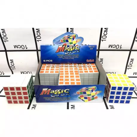 Кубик Рубика (4x4) в боксе 6 шт 2188-6