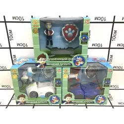 Фигурка Патруль с машинкой (ассортимент, цена за 1 шт) 203-CH-203