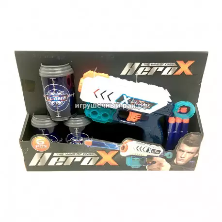 Бластер с мягкими пулями JLX7211