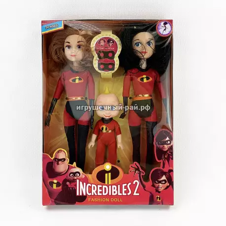 Куклы Супер семейка (набор из 3 шт) 8221