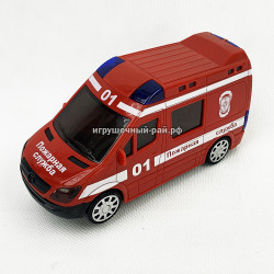 Крутилка Пожарная машина (вращение, свет и музыка) 01B