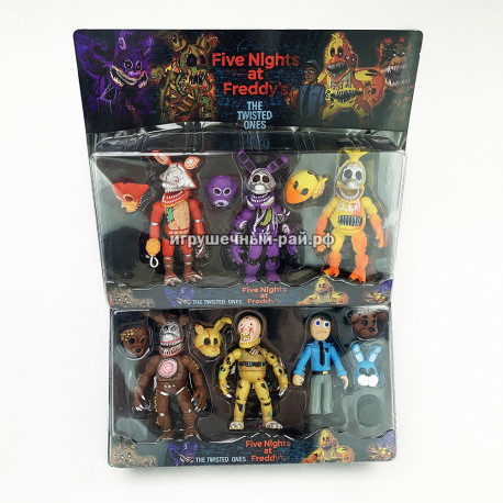 Фигурки Пять ночей с Фредди (набор из 3 шт, 2 вида, цена за 1 набор) 8005-1
