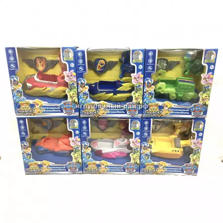 Собачки с автомобилем в ассортименте 7137