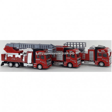Машинки пожарные в боксе 6 шт 2211-11