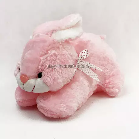 Мягкая игрушка Розовый кролик (25 см) KRLK-RSV-25