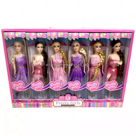 Куклы Барби бокс из 12 шт 366A2