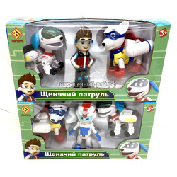 Фигурки Патруль (набор из 3 шт, ассортимент, цена за 1 набор) 1303G-CH-203G