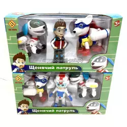 Фигурки Патруль (набор из 3 шт, ассортимент, цена за 1 набор) 1303G-CH-203G