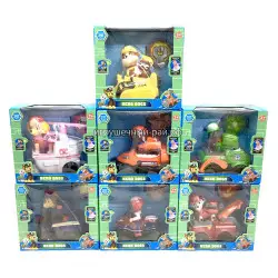 Фигурка Патруль на машинке (ассортимент, цена за 1 шт) 6080AH