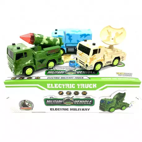 Грузовая техника (на батарейках) в боксе 6 шт RS5676-7-8E