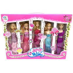 Куклы Барби (набор из 5 шт) 884D