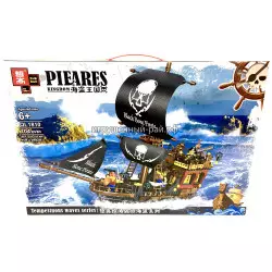 Конструктор Пираты (Zhe Gao, 704 дет) QL1810