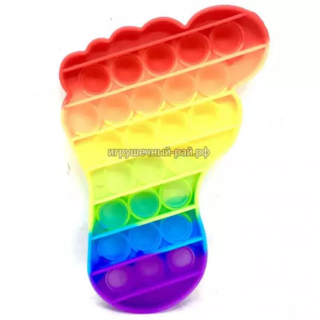 Поп ит Нога (радуга) HNR