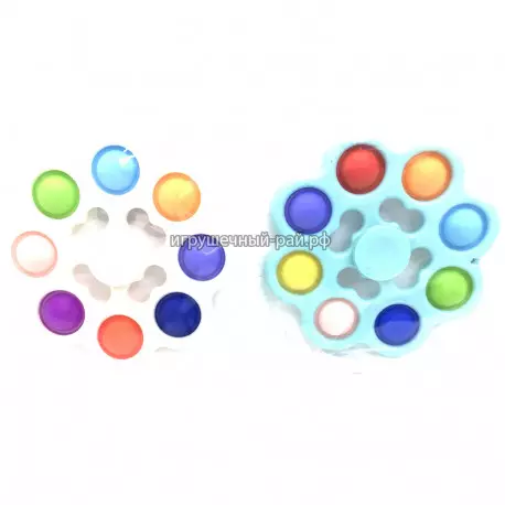 Спиннер - Симпл димпл (8 пупырок, ассортимент) W-08