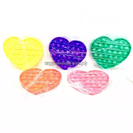Поп ит Сердце (ассортимент) 8601