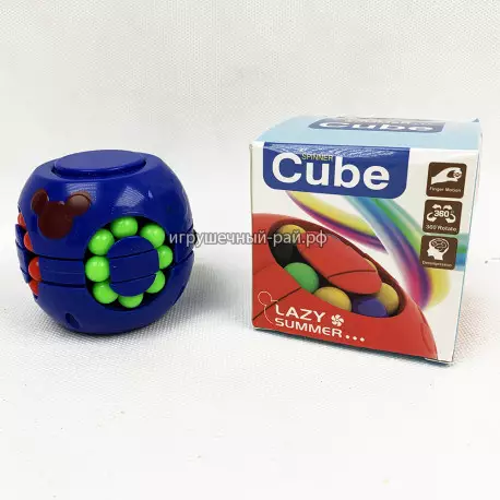 Кубик спиннер (головоломка с шариками)