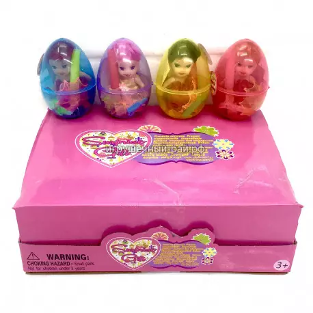 Яйца с куколкой (бокс из 12 шт) 138-1-HF138