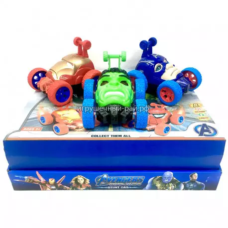 Машинки Супер-герои в боксе 6 шт 0338B