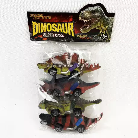 Фигурки Машины - динозавры упаковка из 4 шт 757-45