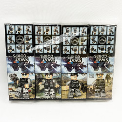 Конструкторы фигурки Война (упаковка из 8 шт) 0883